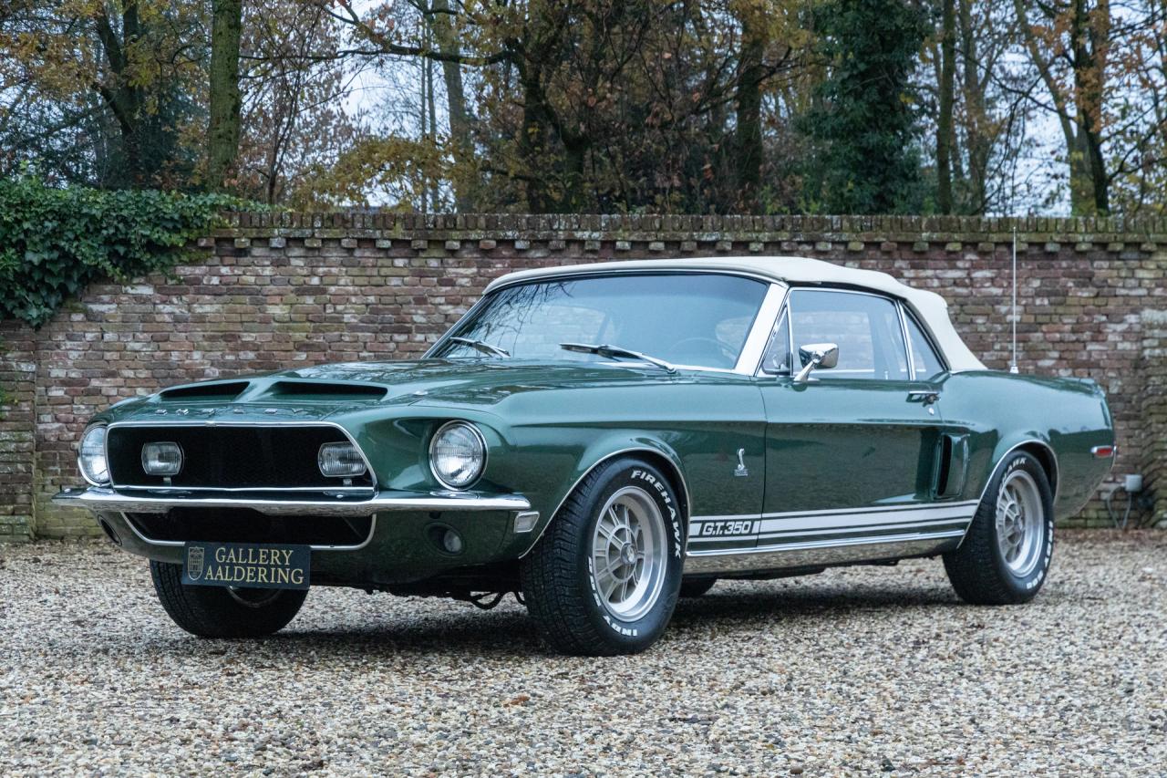 1968 Ford Mustang Shelby GT350 Convertible &ldquo;Factory Shelby Paxton Supercharger&rdquo;