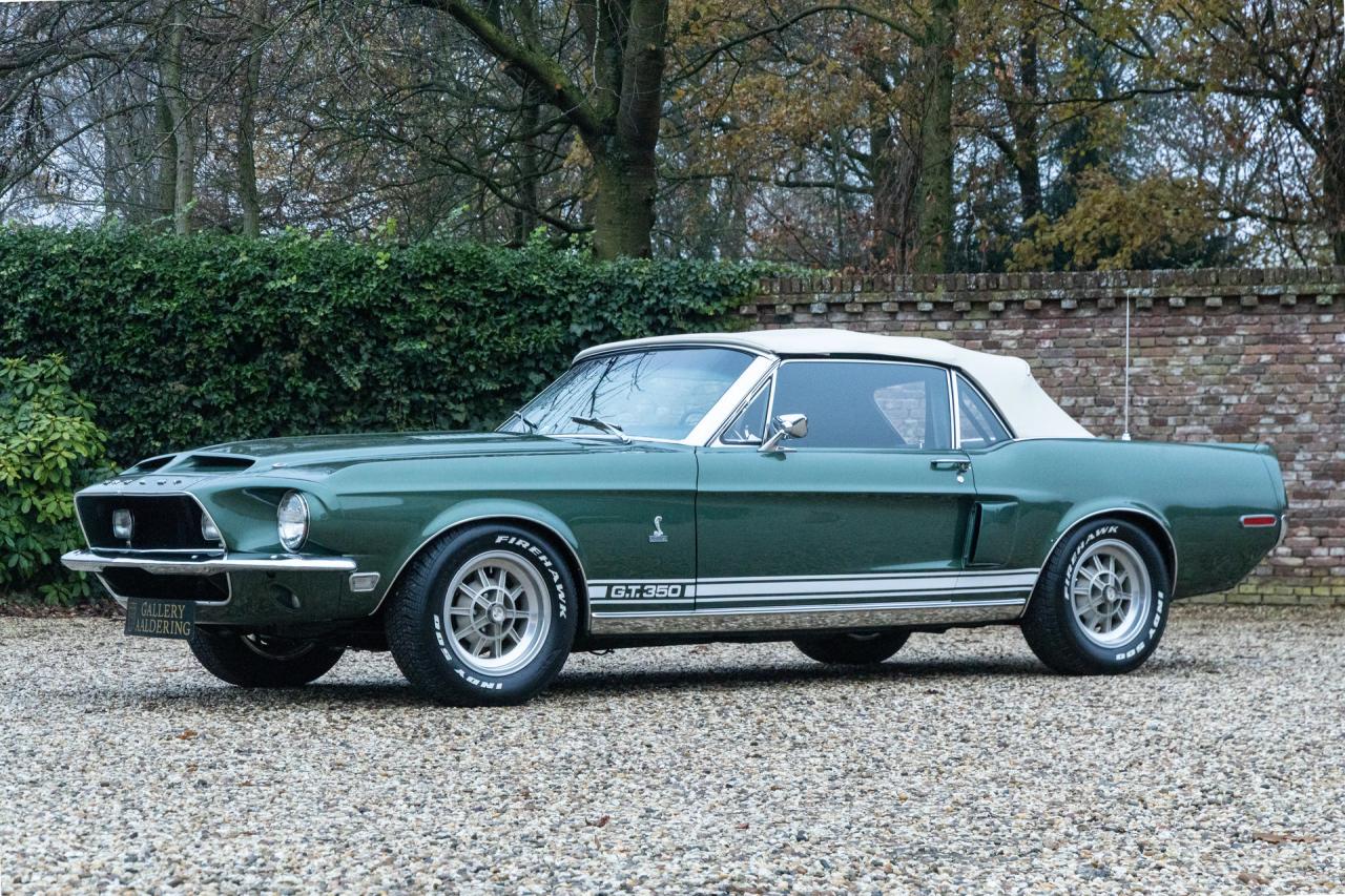 1968 Ford Mustang Shelby GT350 Convertible &ldquo;Factory Shelby Paxton Supercharger&rdquo;