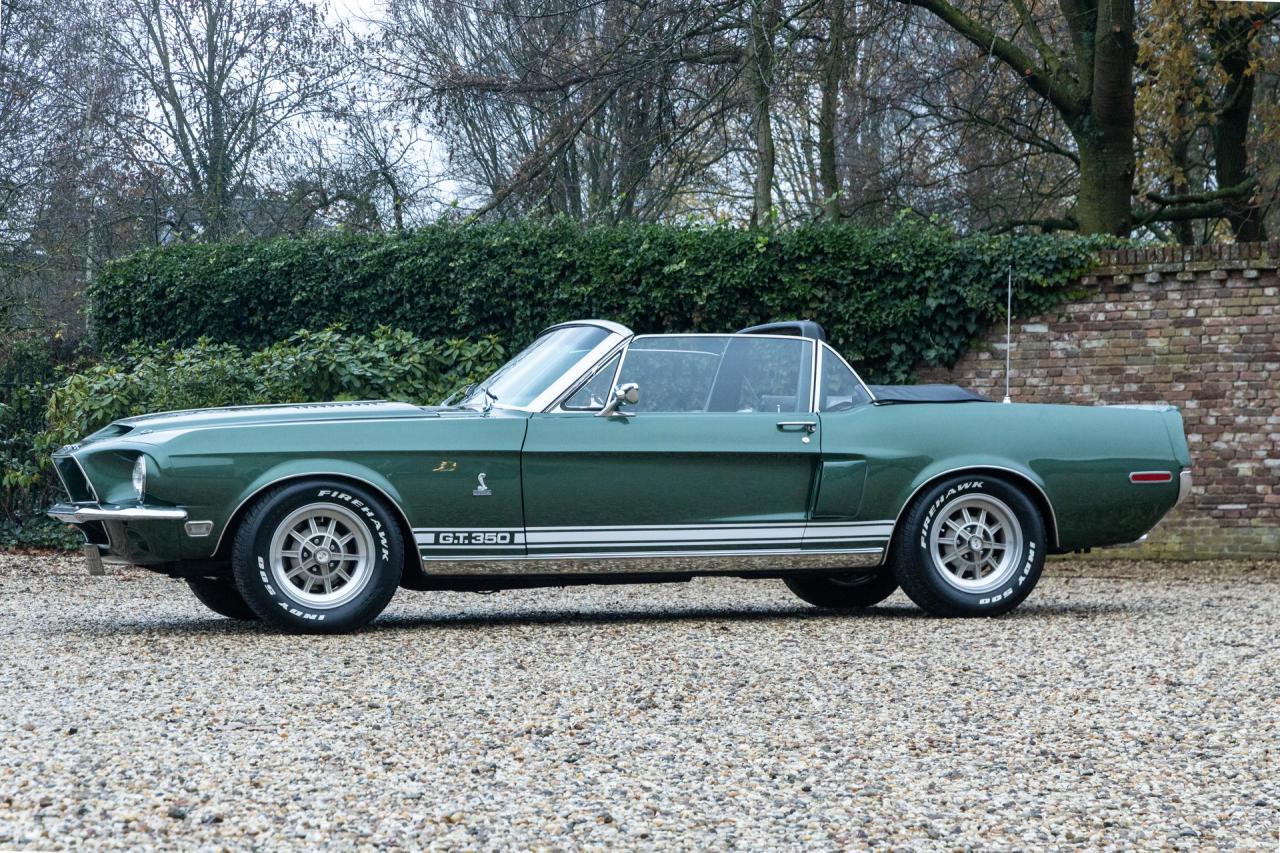 1968 Ford Mustang Shelby GT350 Convertible &ldquo;Factory Shelby Paxton Supercharger&rdquo;