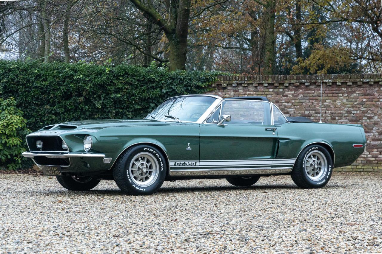1968 Ford Mustang Shelby GT350 Convertible &ldquo;Factory Shelby Paxton Supercharger&rdquo;