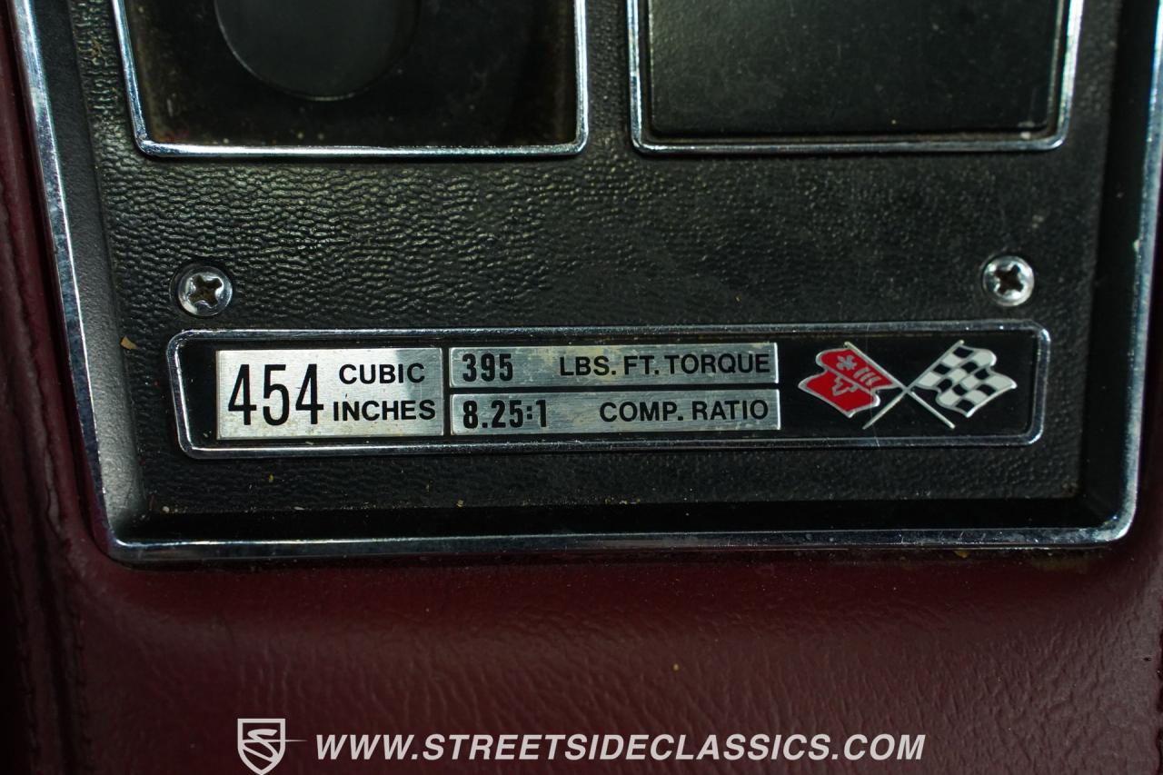 1973 Chevrolet Corvette 454 Convertible