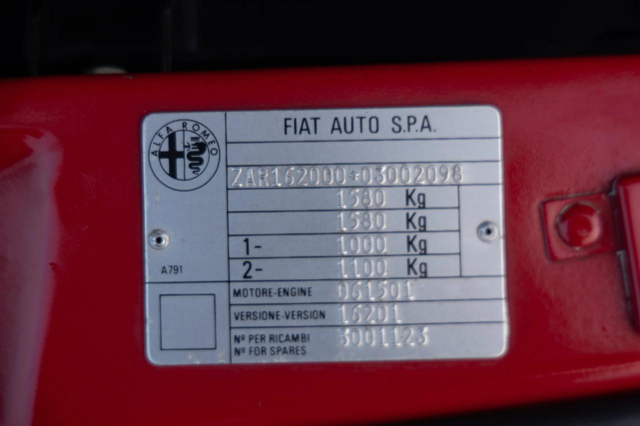 1995 Alfa Romeo RZ Zagato No.077 &ldquo;37.000 kms&rdquo;