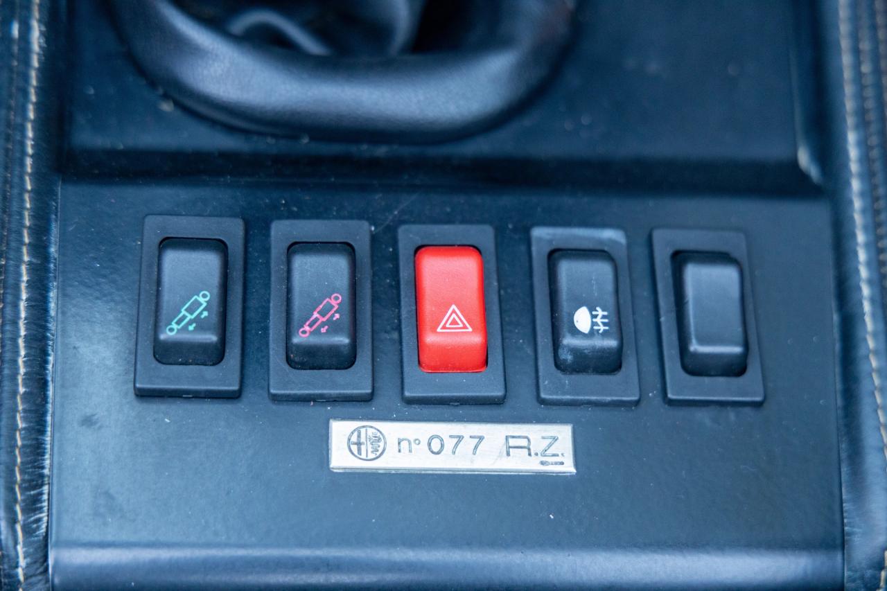1995 Alfa Romeo RZ Zagato No.077 &ldquo;37.000 kms&rdquo;