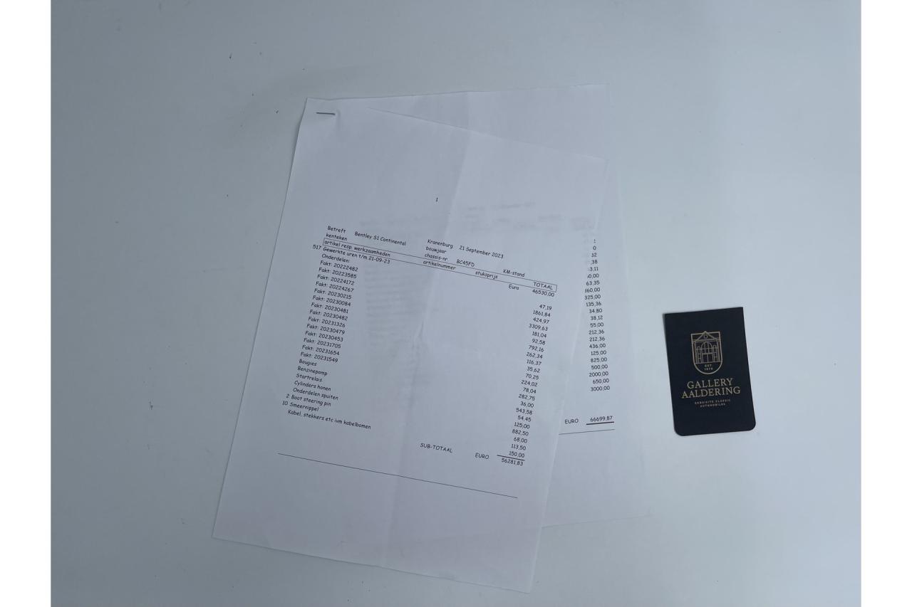 1959 Bentley S1 Continental Fastback Coupe &ldquo;Special&rdquo;