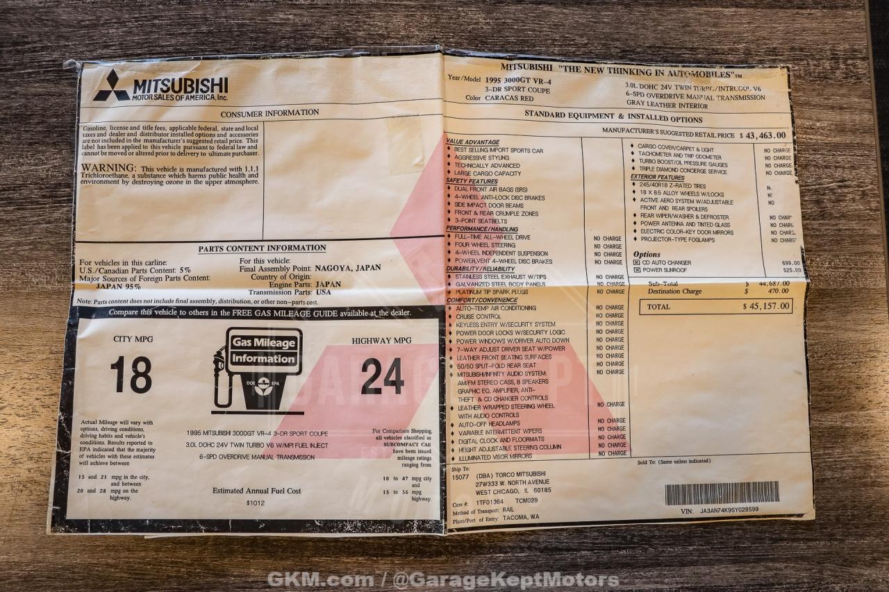 1995 Mitsubishi 3000GT