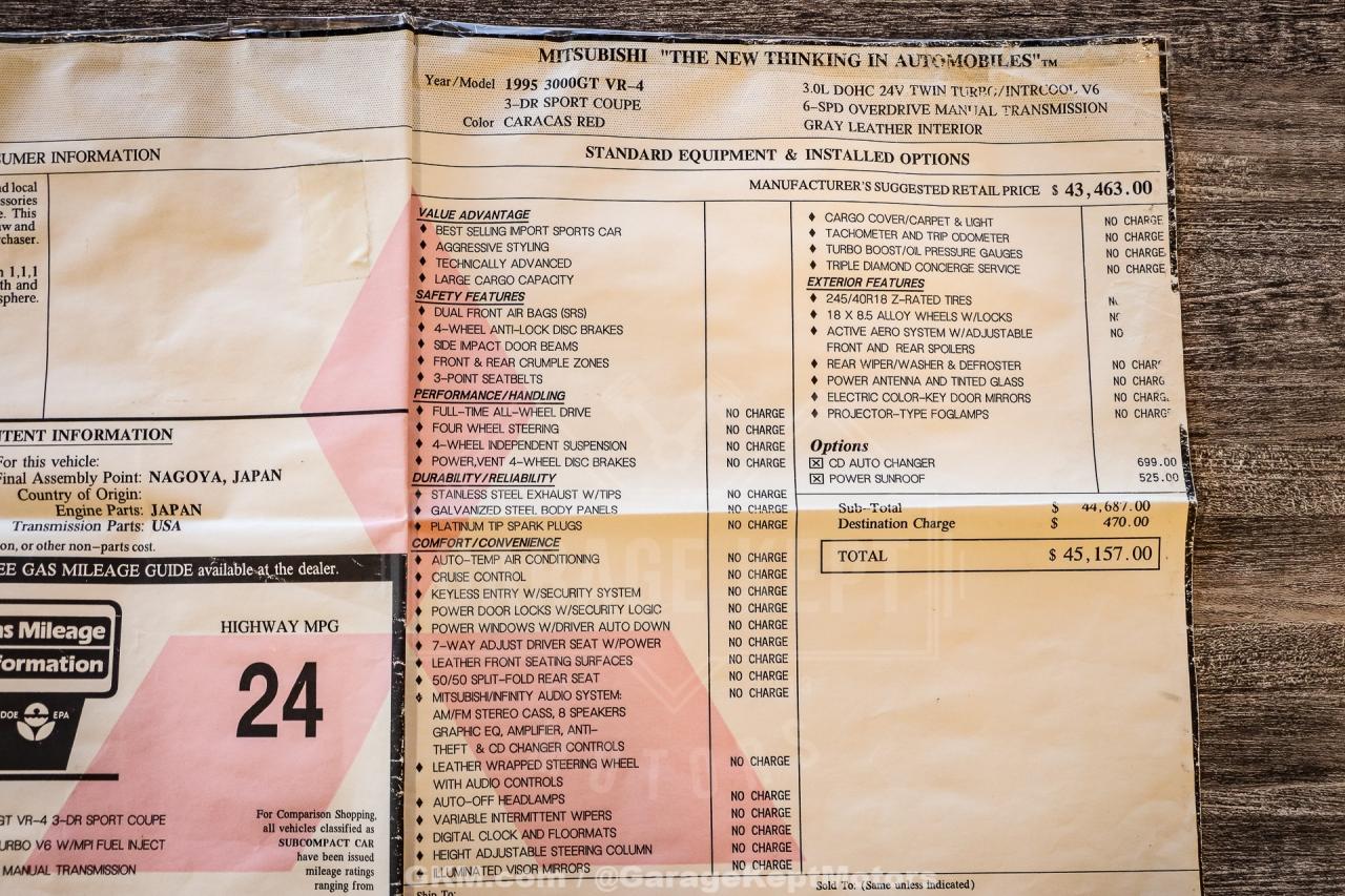 1995 Mitsubishi 3000GT