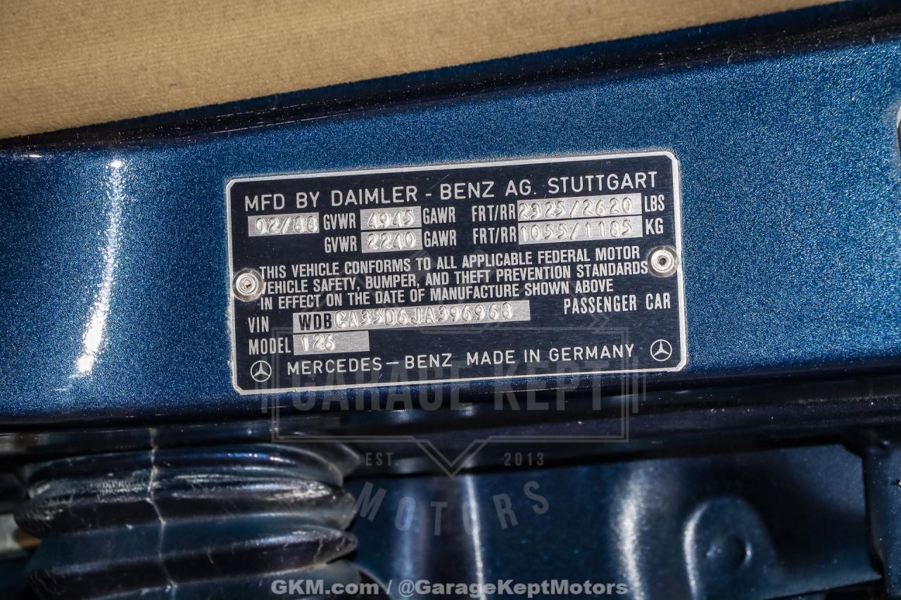 1988 Mercedes - Benz 420-Class