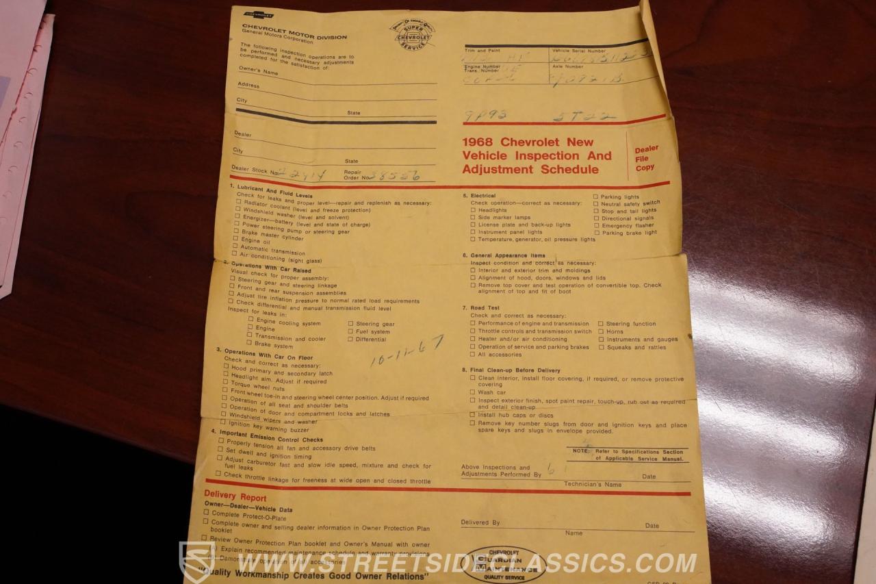 1968 Chevrolet Chevelle SS 396 Tribute