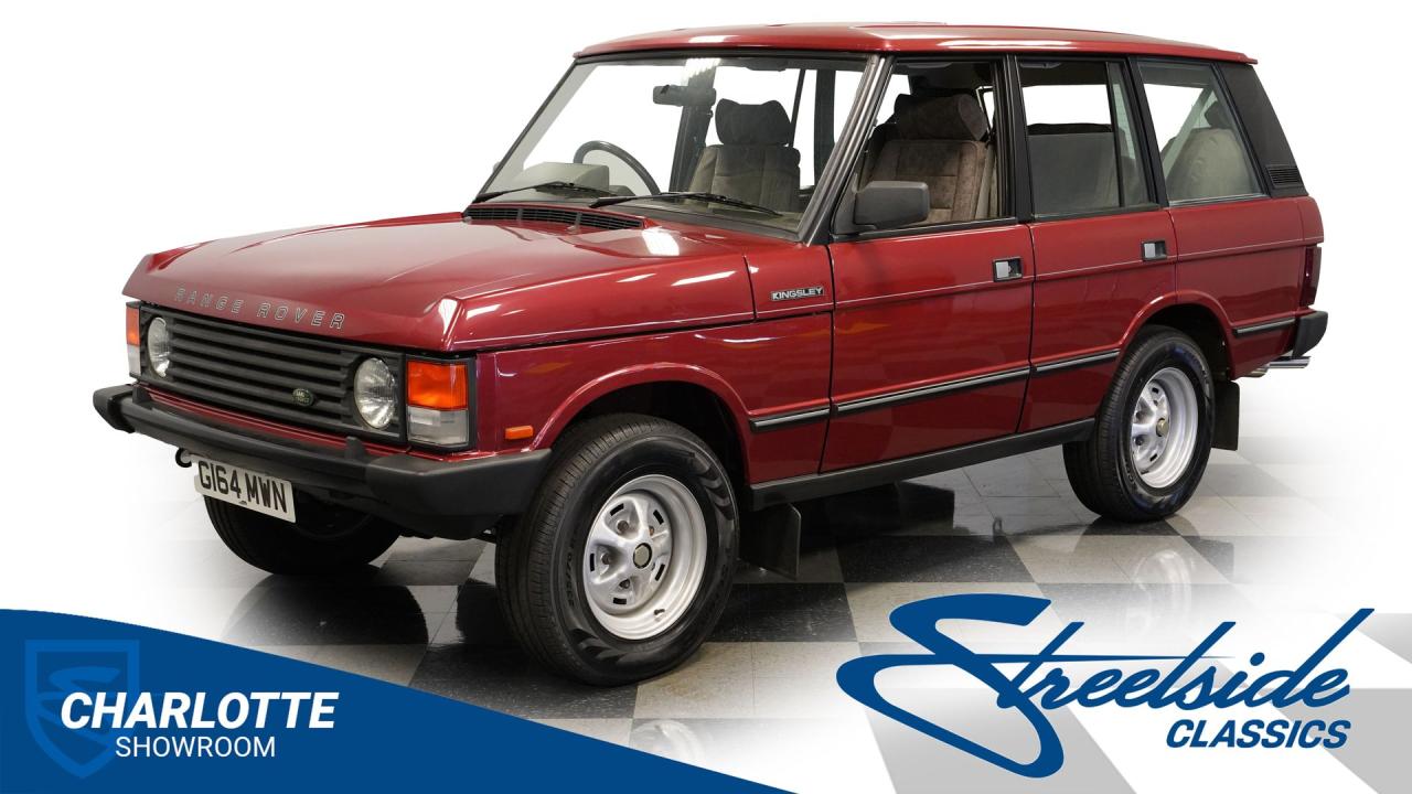 1990 Land Rover Range Rover Kingsley RHD