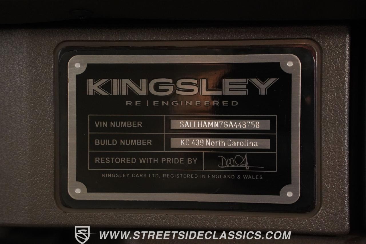 1990 Land Rover Range Rover Kingsley RHD