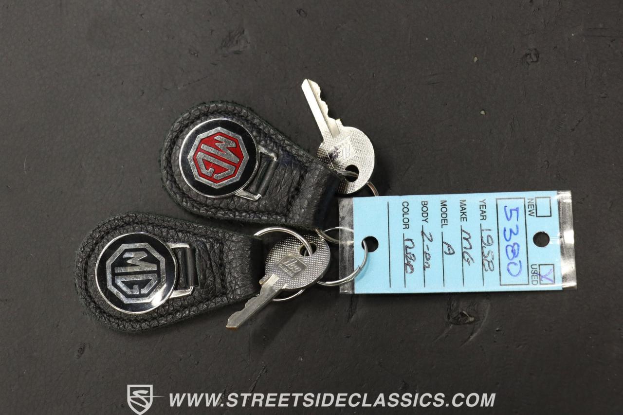 1958 MG MGA Speedster