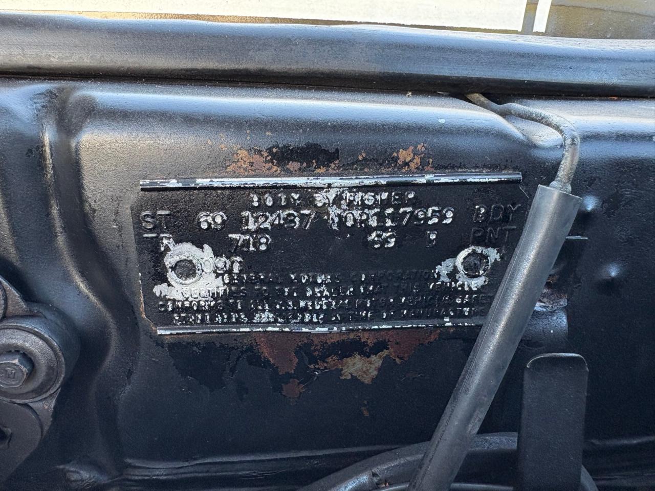 1969 Chevrolet Camaro Z/28 Tribute