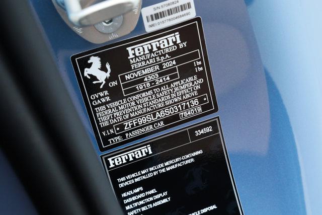 2025 Ferrari 296 GTB 2025 Ferrari 296 GTB