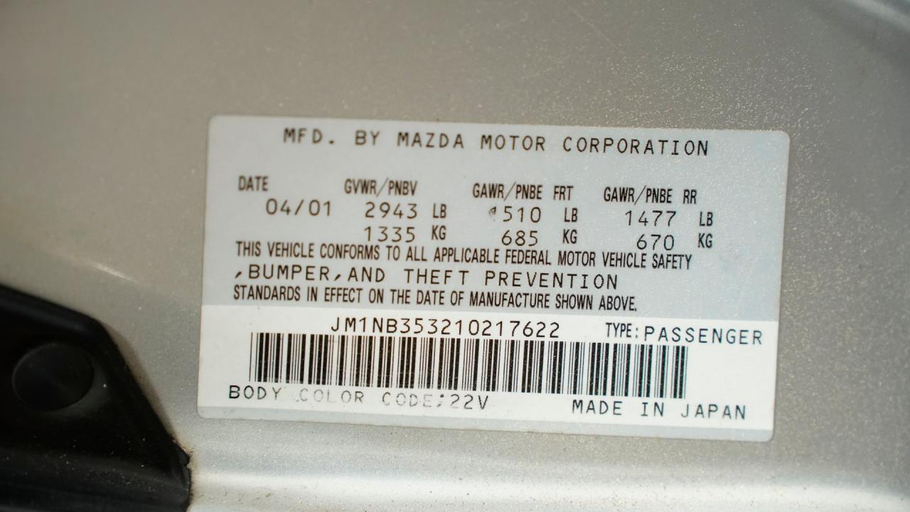 2001 Mazda Miata MX-5