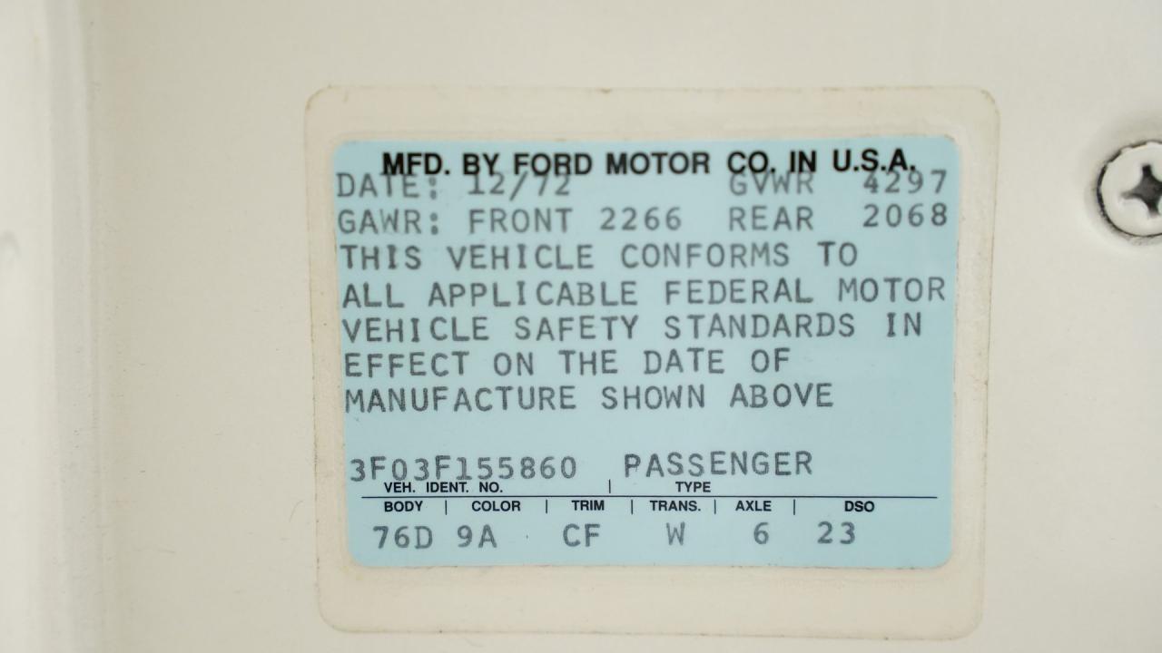 1973 Ford Mustang Convertible