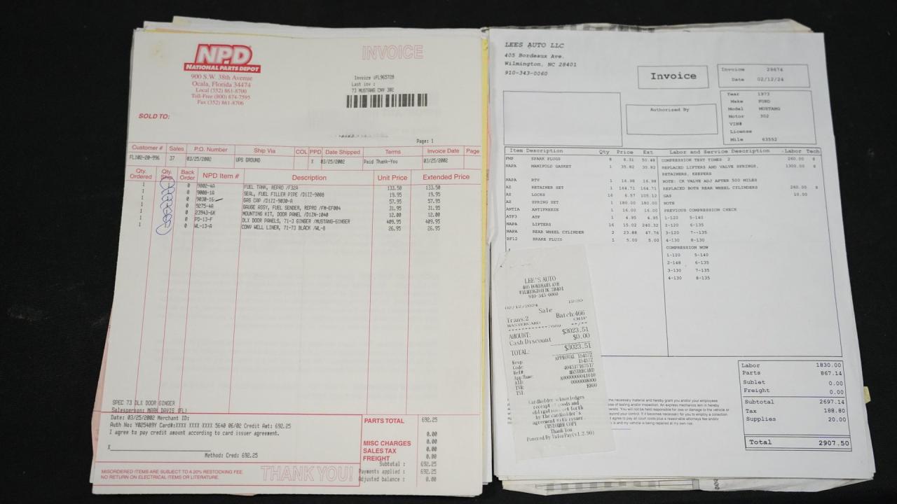 1973 Ford Mustang Convertible