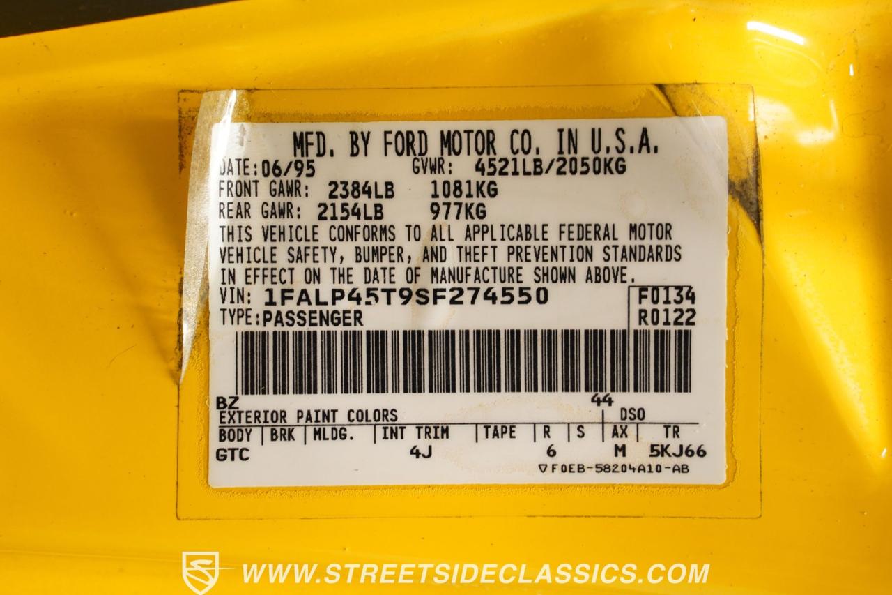 1995 Ford Mustang GT Convertible