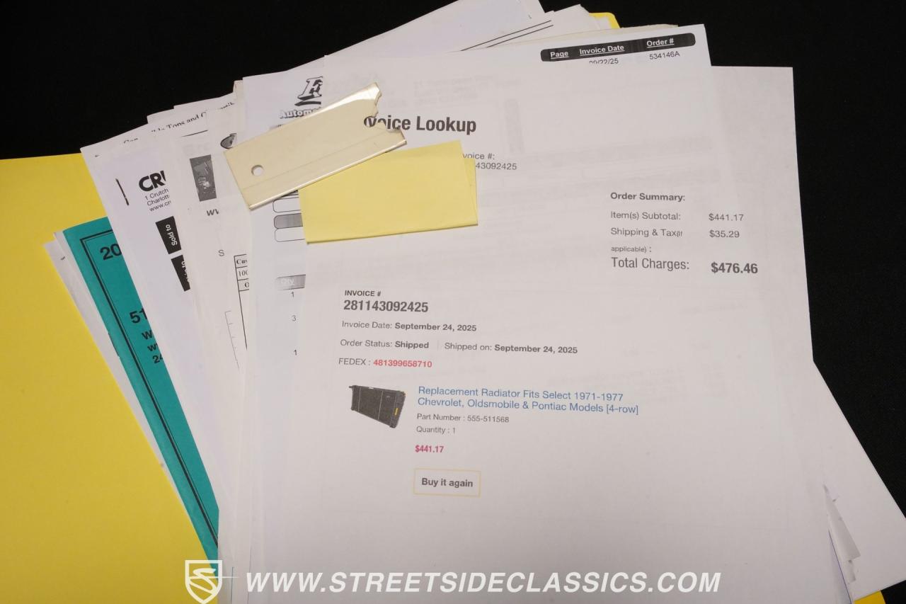 1972 Oldsmobile Cutlass 442 Tribute Convertible