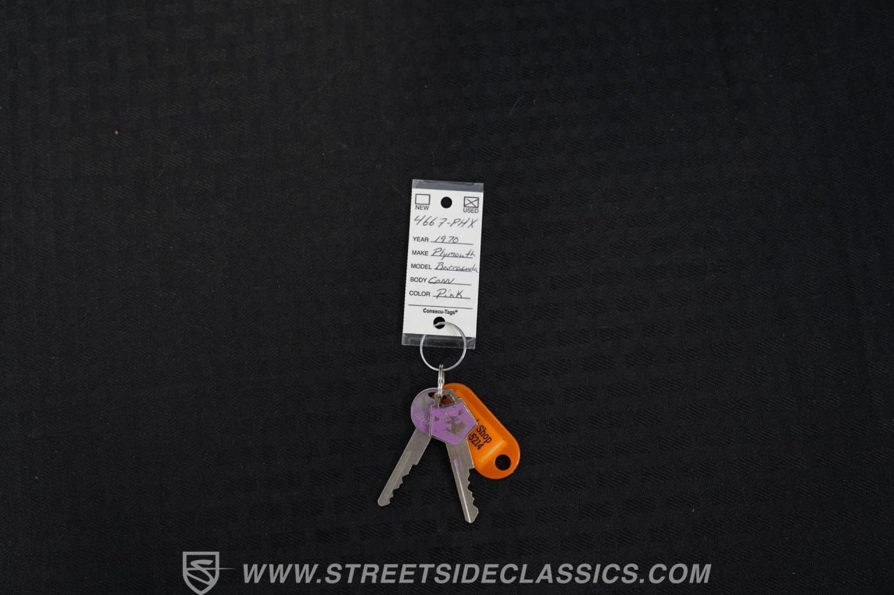 1970 Plymouth Barracuda Convertible