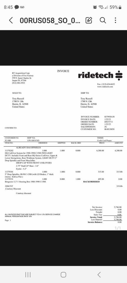 1992 Chevrolet C1500 Restomod