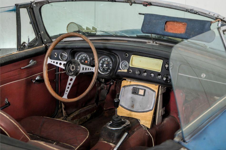 1963 MG B MGB 1.8 lepeldeur