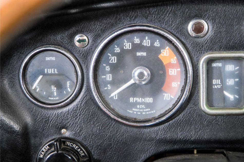 1969 MG C MGC spaakwielen automaat