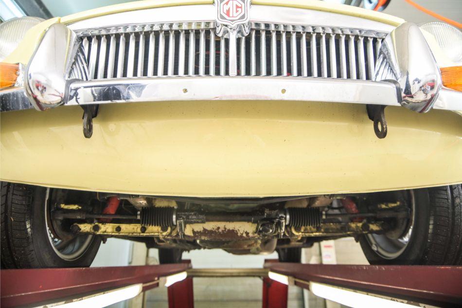 1969 MG C MGC spaakwielen automaat