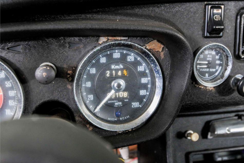 1973 MG BGT MGBGT stalen dashbord