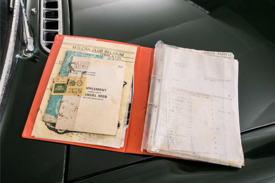 1973 MG BGT MGBGT stalen dashbord