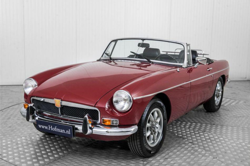 1973 MG B MGB metal dash overdrive