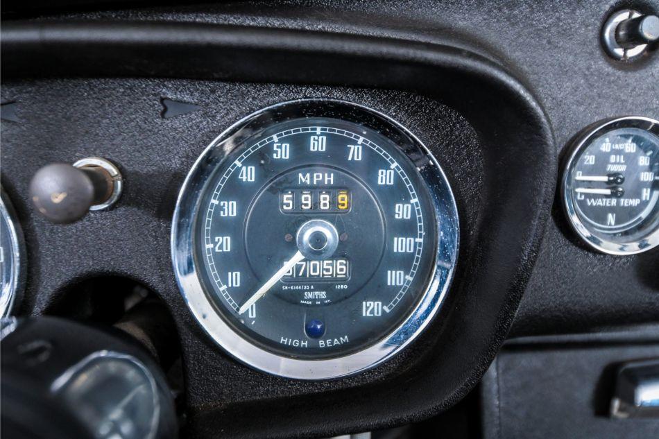 1973 MG B MGB metal dash overdrive