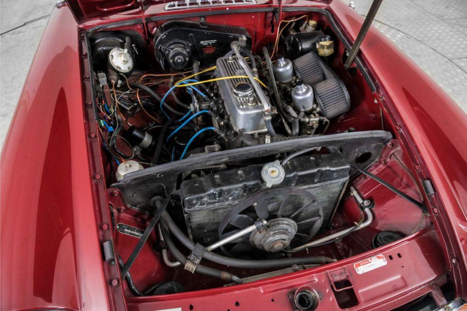 1973 MG B MGB metal dash overdrive