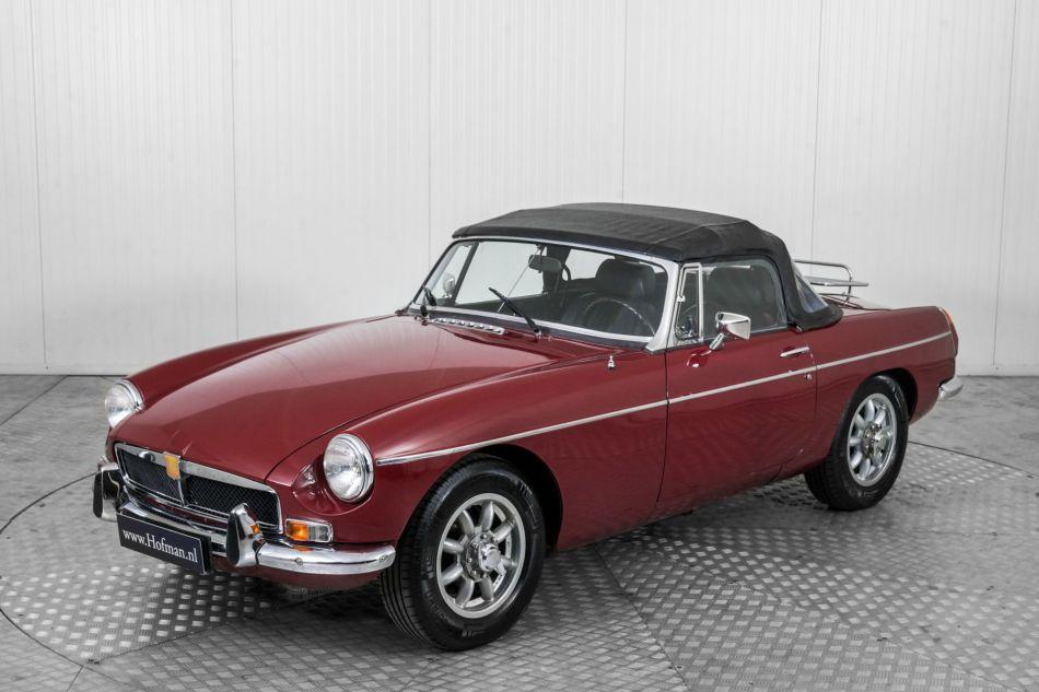 1973 MG B MGB metal dash overdrive