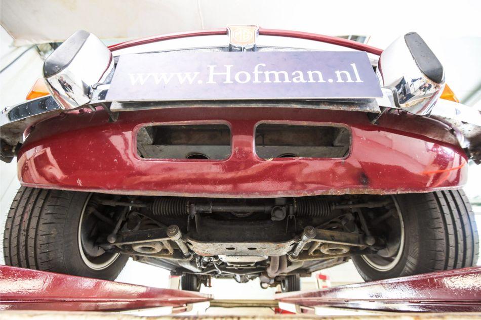 1973 MG B MGB metal dash overdrive