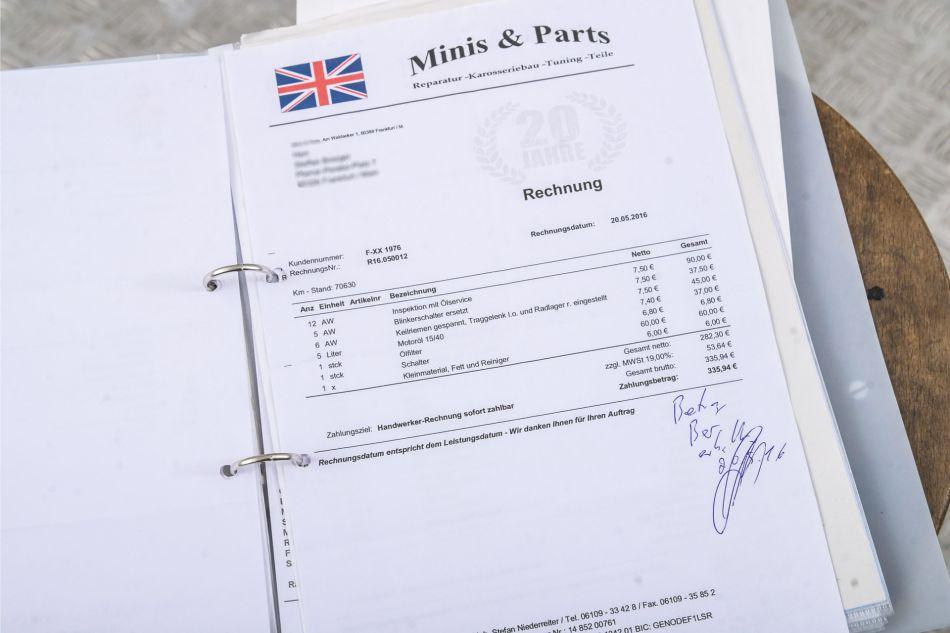 1976 Mini Cabrio two seater