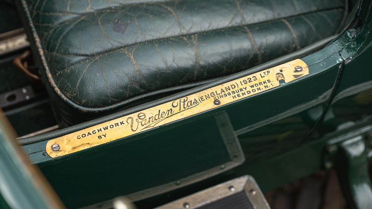 1926 Bentley 3-4&frac12;-Litre Tourer Vanden Plas Speed Model
