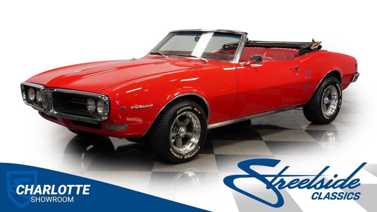 1968 Pontiac Firebird Convertible