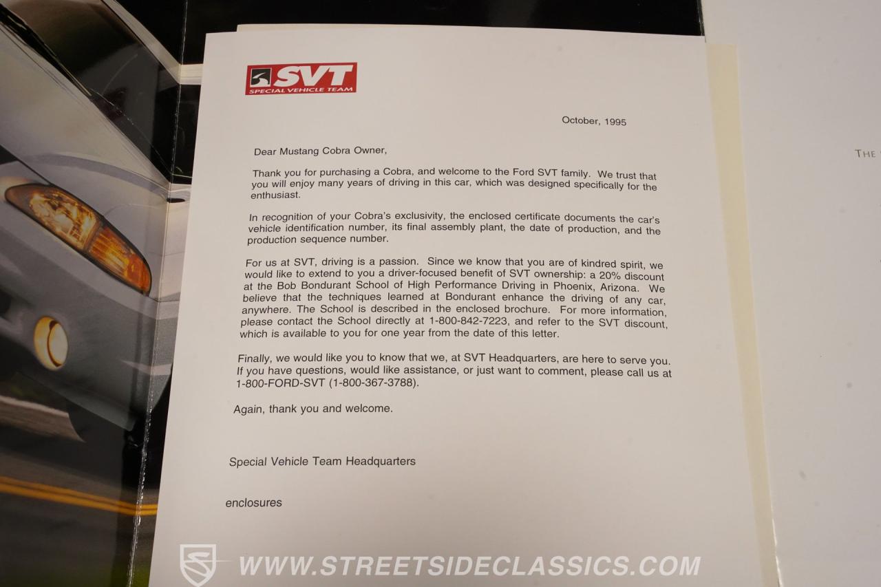 1995 Ford Mustang SVT Cobra
