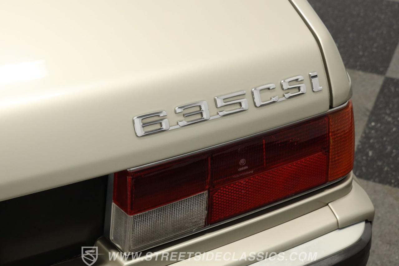 1989 BMW 635CSi