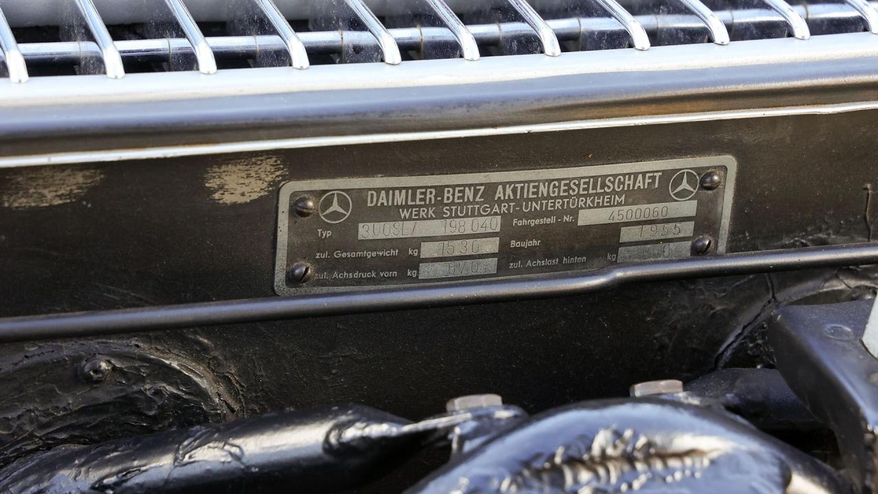 1954 Mercedes - Benz 300 SL Gullwing Coupe