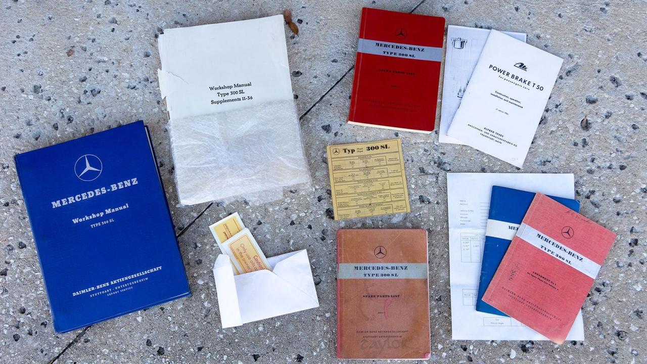 1954 Mercedes - Benz 300 SL Gullwing Coupe