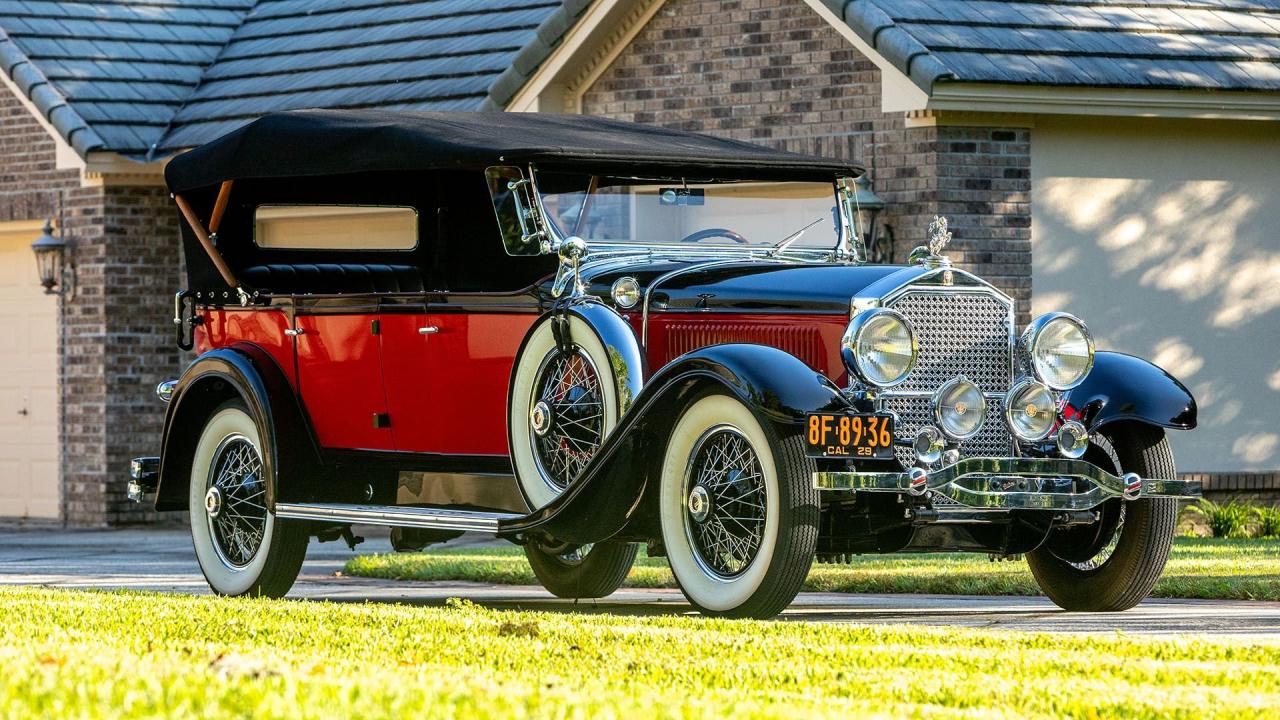 1929 Stearns-Knight J8-90 Seven-Passenger Touring
