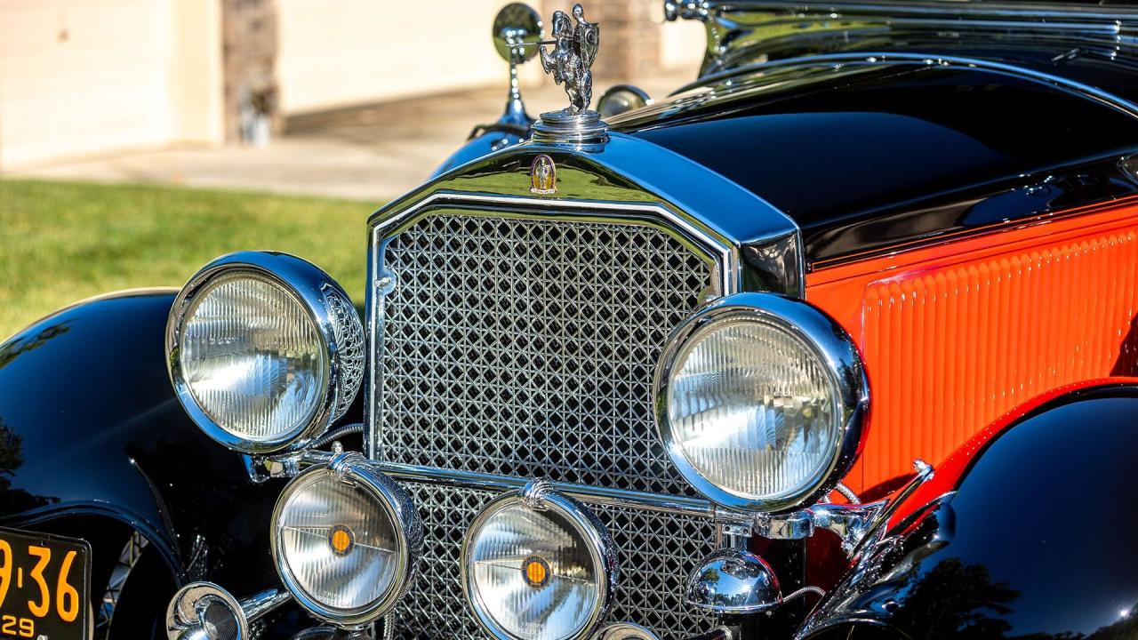 1929 Stearns-Knight J8-90 Seven-Passenger Touring