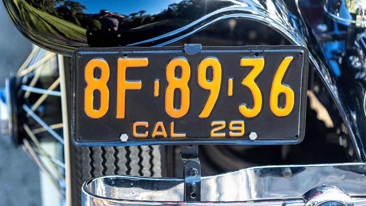 1929 Stearns-Knight J8-90 Seven-Passenger Touring