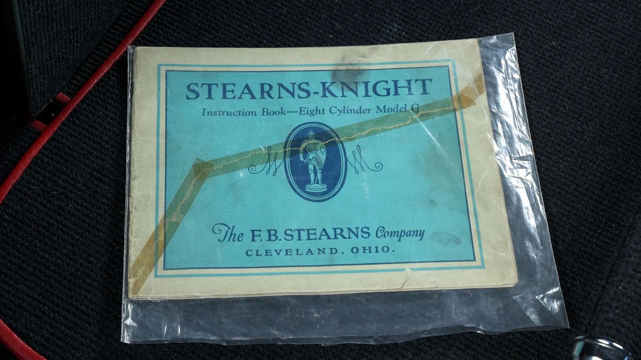 1929 Stearns-Knight J8-90 Seven-Passenger Touring