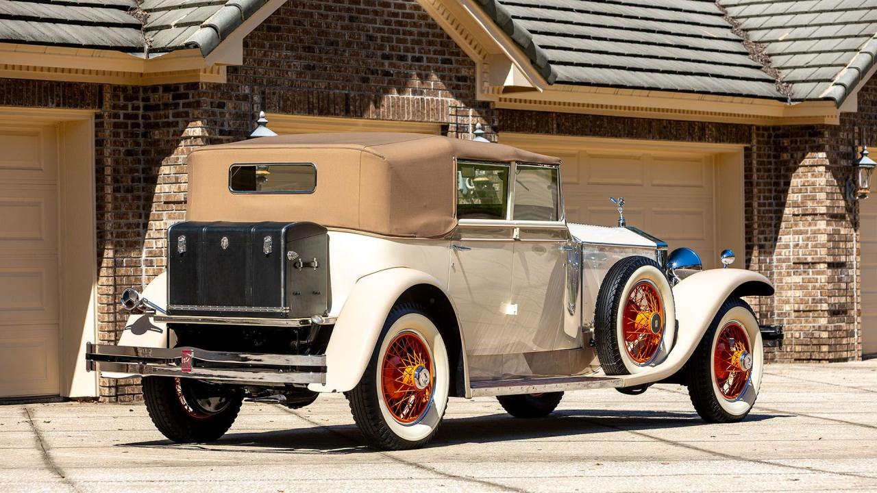 1926 Rolls - Royce Phantom I Brewster Newmarket Convertible Sedan