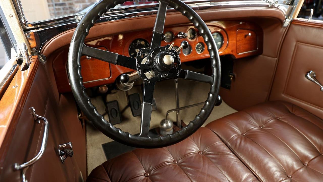 1926 Rolls - Royce Phantom I Brewster Newmarket Convertible Sedan