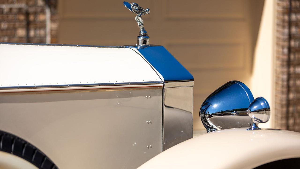 1926 Rolls - Royce Phantom I Brewster Newmarket Convertible Sedan