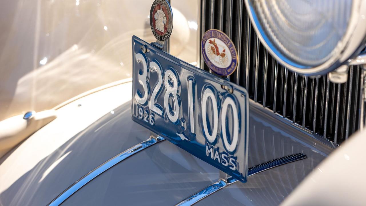 1926 Rolls - Royce Phantom I Brewster Newmarket Convertible Sedan