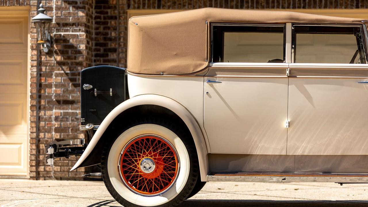 1926 Rolls - Royce Phantom I Brewster Newmarket Convertible Sedan